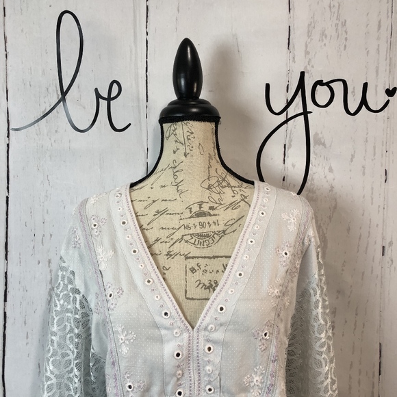 SALE Host Pick NWT Free People Lace Top Medium - Picture 8 of 8
